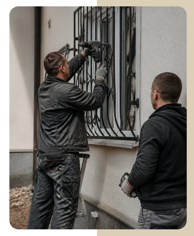 Установка наружных решеток в Печоре от 4989 р. | ДвериЛегко-Пчр